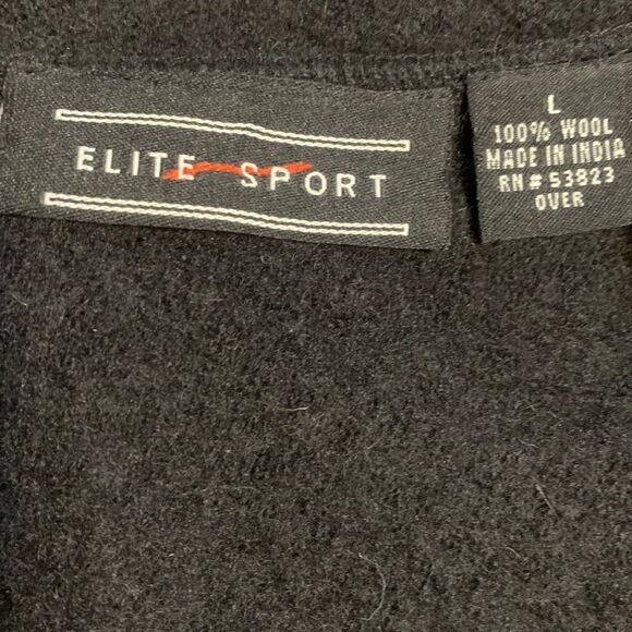 100% Wool Sweater Vest Women’s Elite Sport Large - Picture 5 of 7